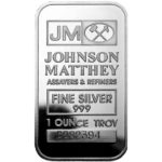 JOHNSON MATTHEY 1オンス純銀バー 10 Oz Johnson Matthey Silver Bar-999 (Open) - Bullion Mart