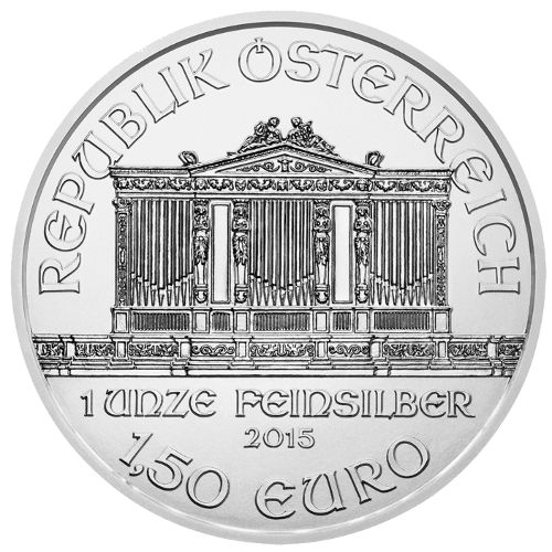 2015 Austria 1 oz Silver Philharmonic - Image 3