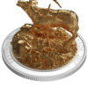 2017 10 oz. Pure Silver Gold-Plated Coin - Sculpture of Majestic Canadian Animals: Elk [156459]