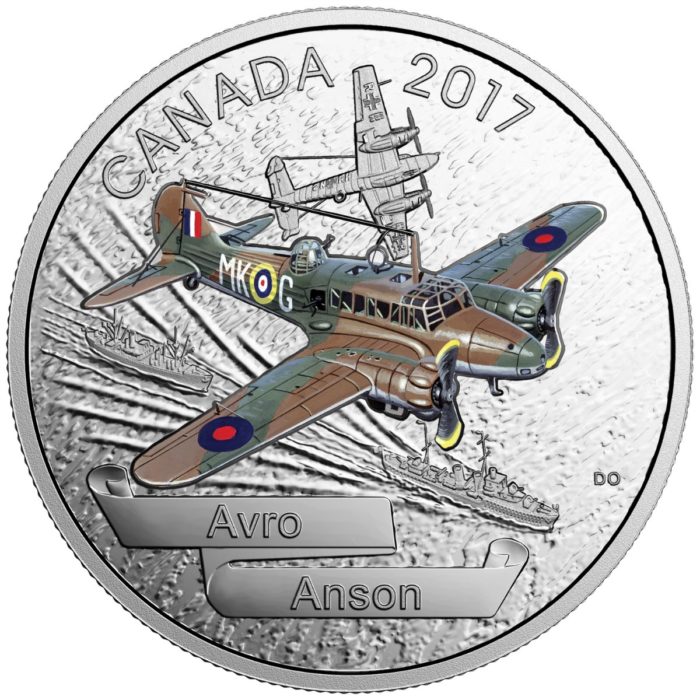 2017 $20 Aircraft Of The Second World War: Avro Anson [156470]