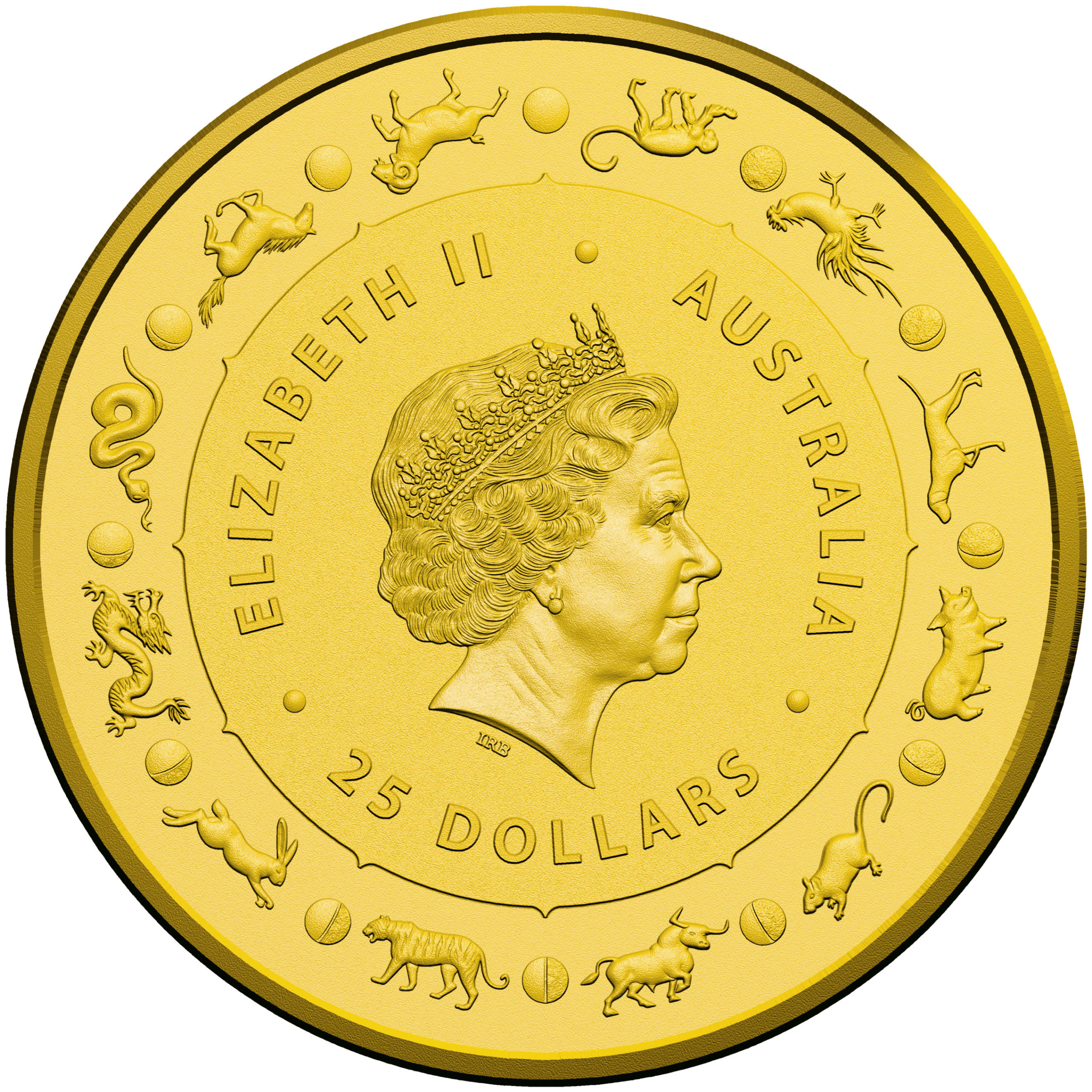 2017 1/4 Oz Lunar Series Year of the Rooster Gold Coin - Image 2